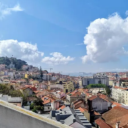 Panoramic Terrace Over - With Ac Апартаменты Лиссабон